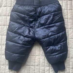 GAP Kids Navy Quilted Winter Joggers